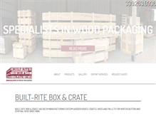 Tablet Screenshot of builtritebox.com